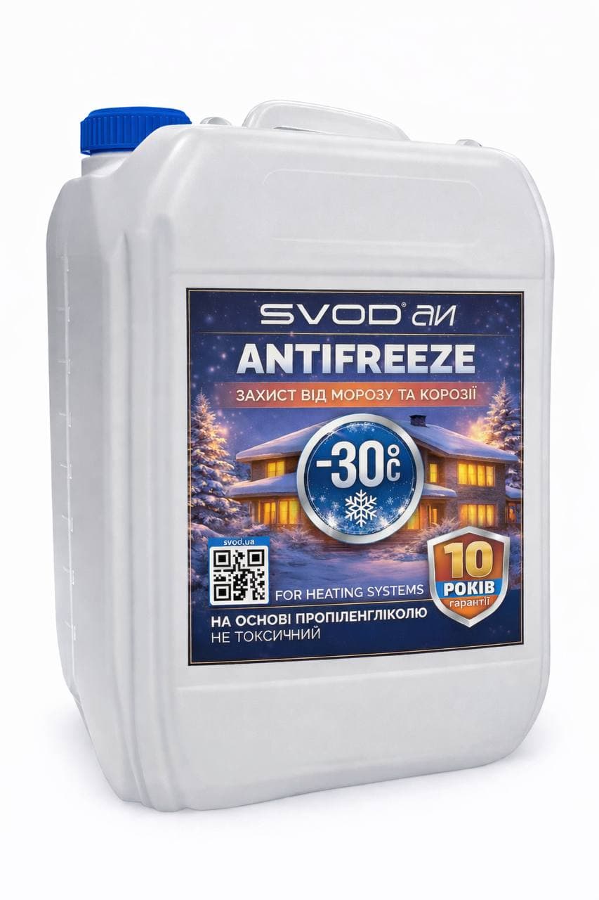 SVOD-АИ Isıtma Sistemi Antifrizi (-30 °C), 10 L
